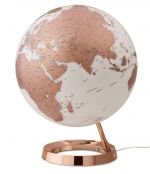 Light&Colour LCcopper Design-Leuchtglobus Atmosphere Light and Colour Copper 30cm Globus modern Globe Earth